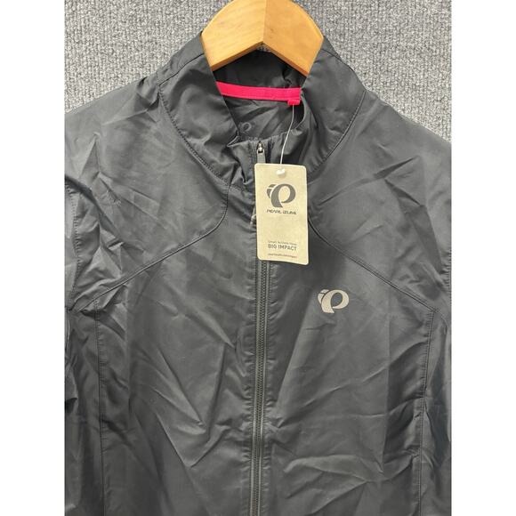 Pearl Izumi Quest Barrier Cycling Jacket Women’s Large Black $85 - Picture 2 of 14